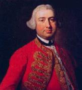 unknow artist Portrait of John Beard (1717-1791), British singer USA oil painting artist